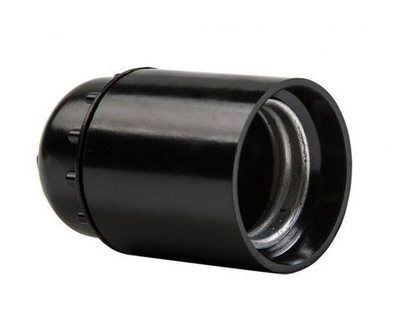 Патрон для лампы E27 Н12П-01 карболитовый подвесной