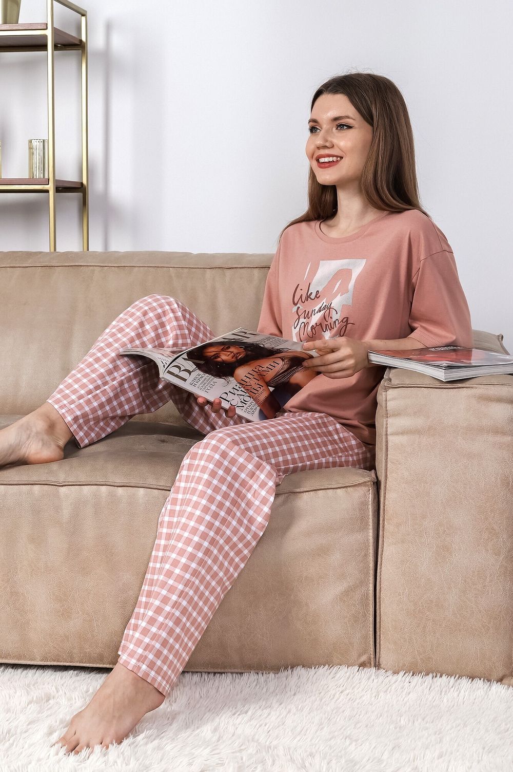 Пижама Веста-1 Виотекс МИНДАЛЬНЫЙ