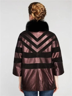 Куртка женская из натуральной кожи