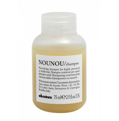 Шампунь питательный для уплотнения волос DAVINES NOUNOU Shampoo 75 мл