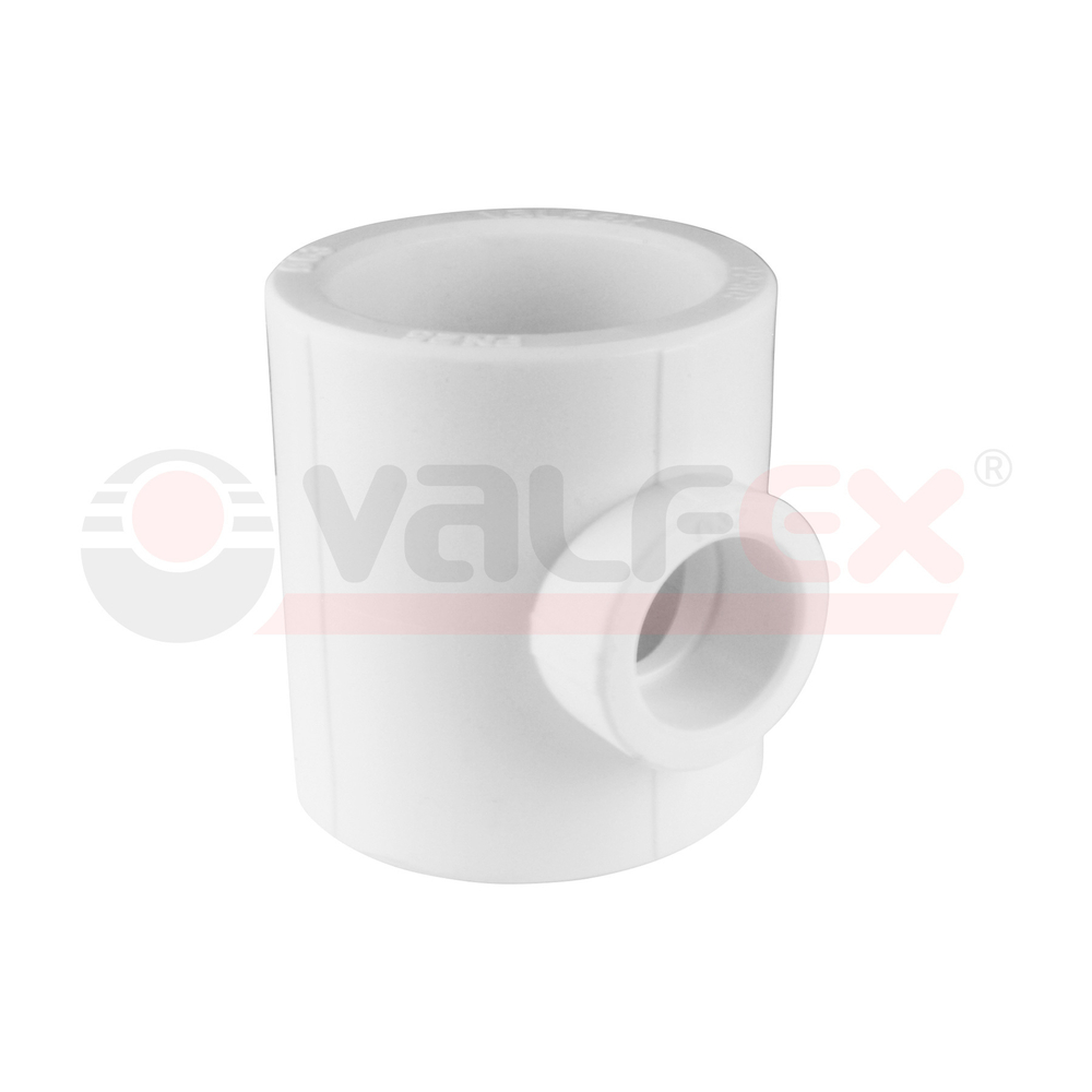 Тройник полипропиленовый переходной 25/20/20мм VALFEX