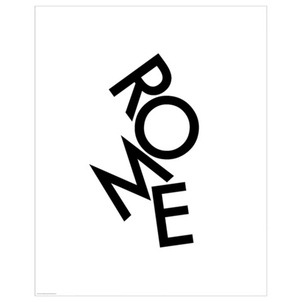 IKEA BILD  (ИКЕА БИЛД)  -  Плакат, спред, Рим, 40x50 см.