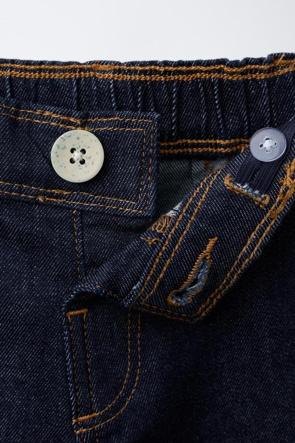 ZARA ДЖИНСЫ MARINE, СИНИЙ