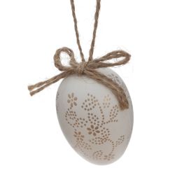 GAEM Набор из 6-ти изделий декоративных подвесных "Яйцо" (4*6,5), L17 W8,5 H4 см