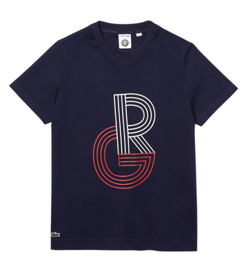 Женская теннисная футболка Lacoste SPORT Graphic Roland Garros