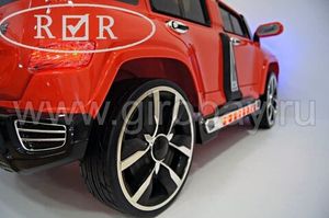 Детский электромобиль River Toys Mers ЛИМУЗИН A555AA красный фото №10