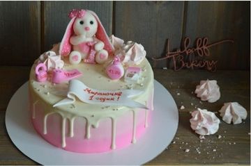 Детский торт с зайкой №1005