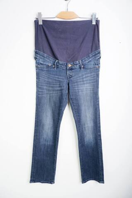 Джинсы H&M комфортные в посадке, маркировка 38, визуально на 44 размер