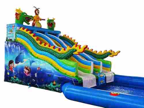 Горка для бассейна "Спуск дракона" 8*6*8 м