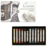 Пастель сухая художественная "Сонет" "Графика", 12 цветов, круглое сечение, 7141243