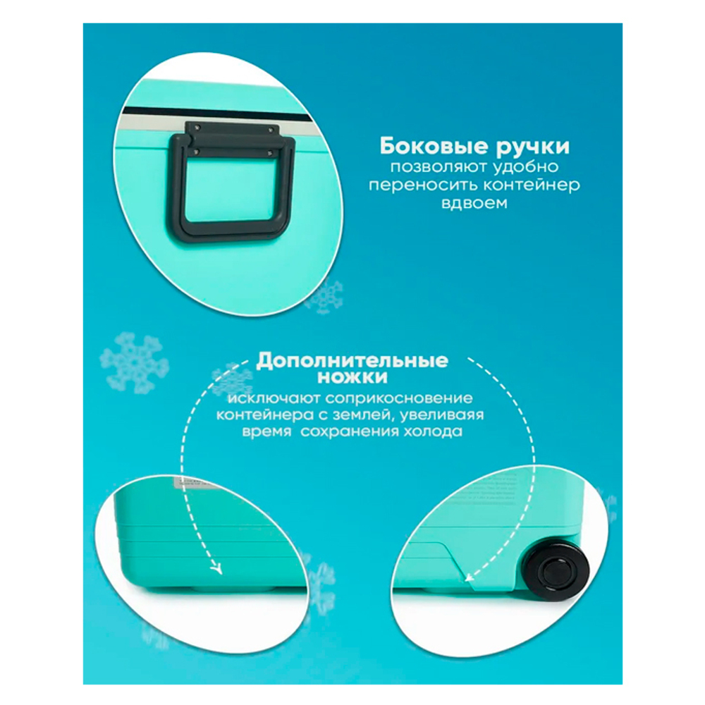Термобокс SHINWA Holiday Land Cooler 33H синий HLC-33H-BL