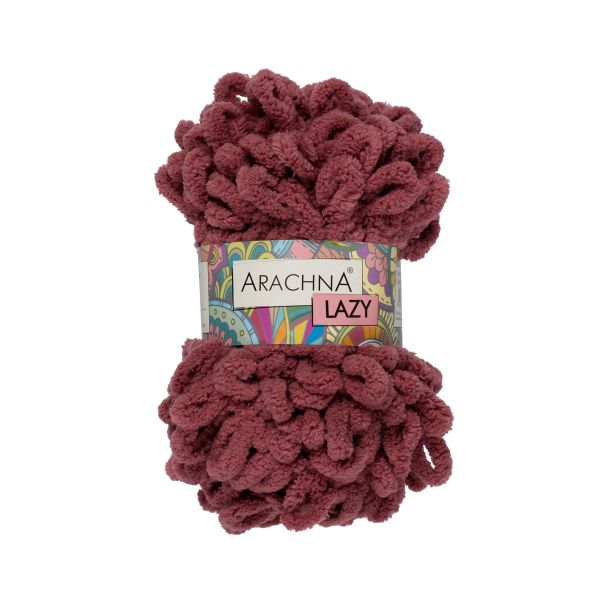 Пряжа Arachna Lazy / уп.5 мот. по 100г, 8.5 м, 15 античная роза