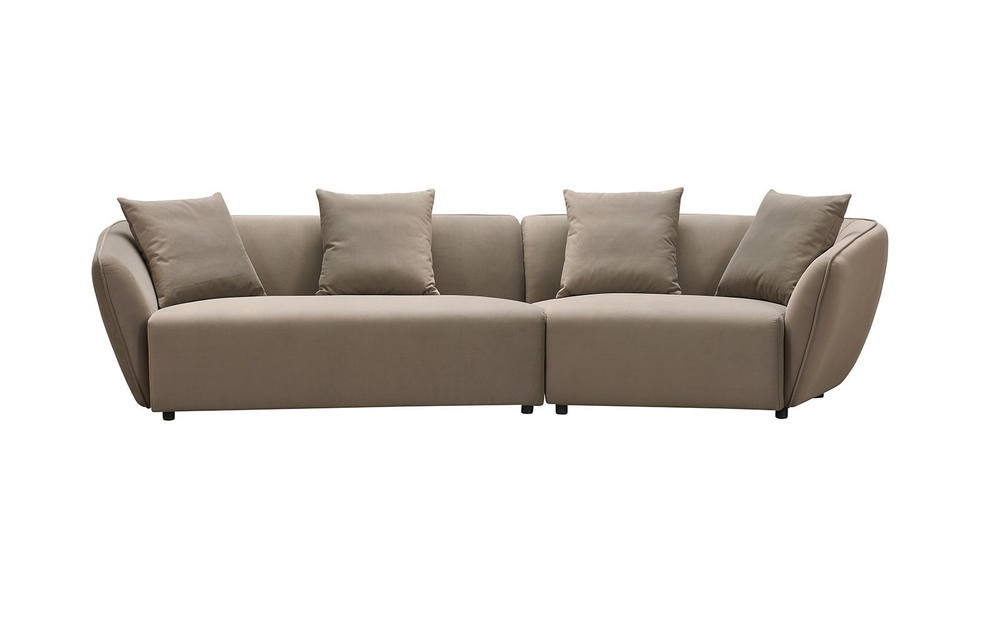 Диван ROCKS SF024 4-х местный угловой бежевый 5100-5 угол правый