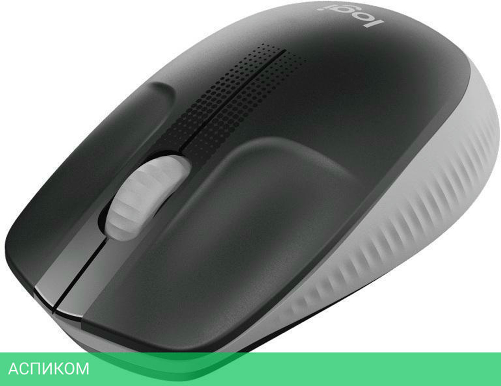 Мышь Logitech M190 черный/серый (910-005906)