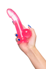 Реалистичный фаллоимитатор A-Toys Fush розовый 18 см