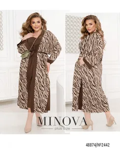 Костюм 2442-шоколадный Minova