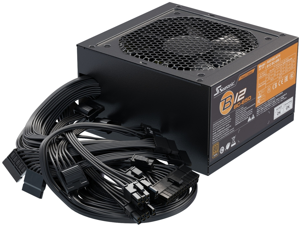 Блок питания Seasonic B12 BC A651BCAFH 650 Вт
