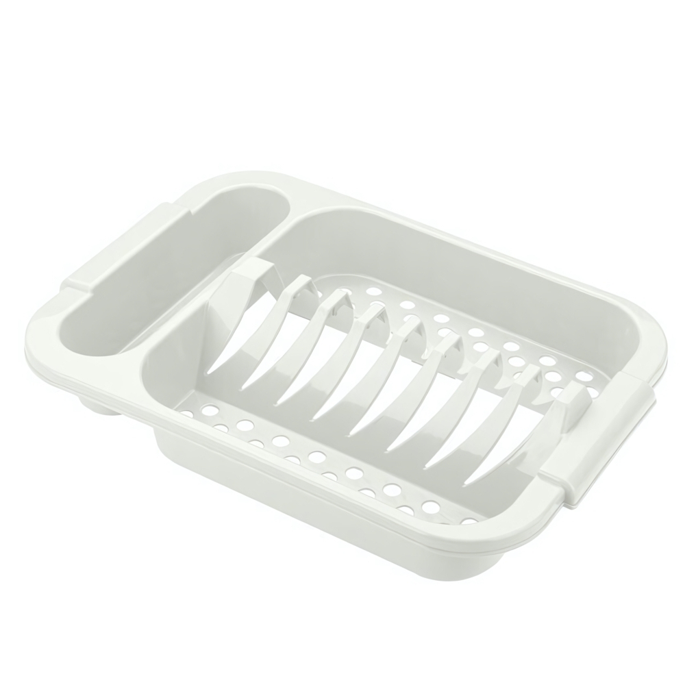 Сушилка для посуды 345х240х72 мм (светло-серый)