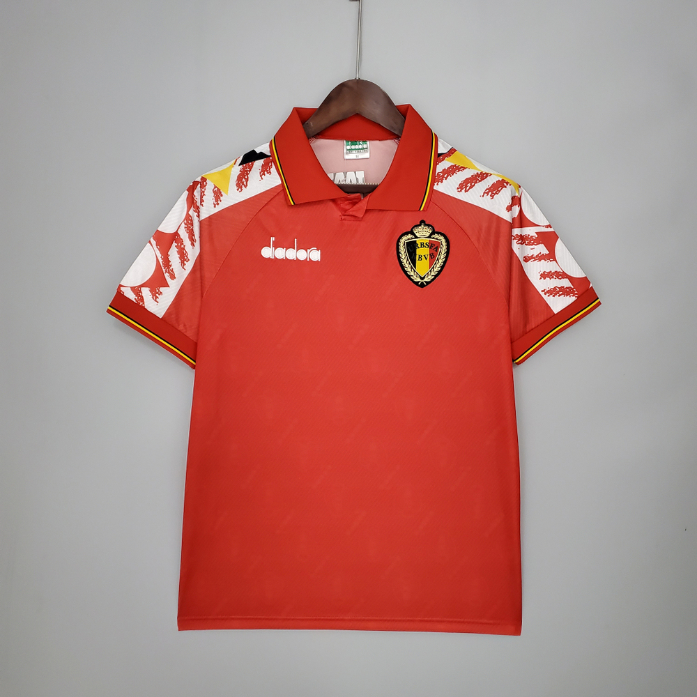 Футбольная ретро-форма cборной Бельгии сезона 1995
