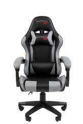 Офисное кресло Chairman CH29 экокожа, черно-серый