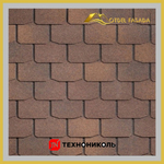 Гибкая черепица ТехноНиколь SHINGLAS МОДЕРН Плато 3 м2/уп (Однослойная)