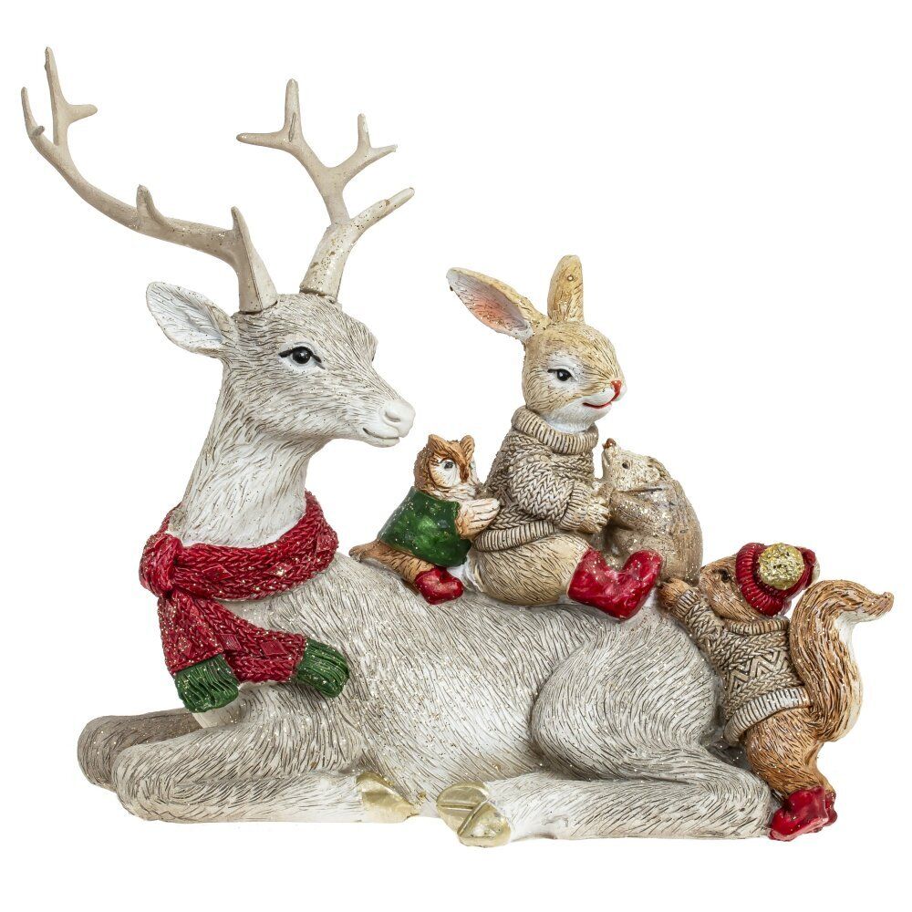 GAEM Фигурка декоративная "Олень", L18,5 W9 H17 см