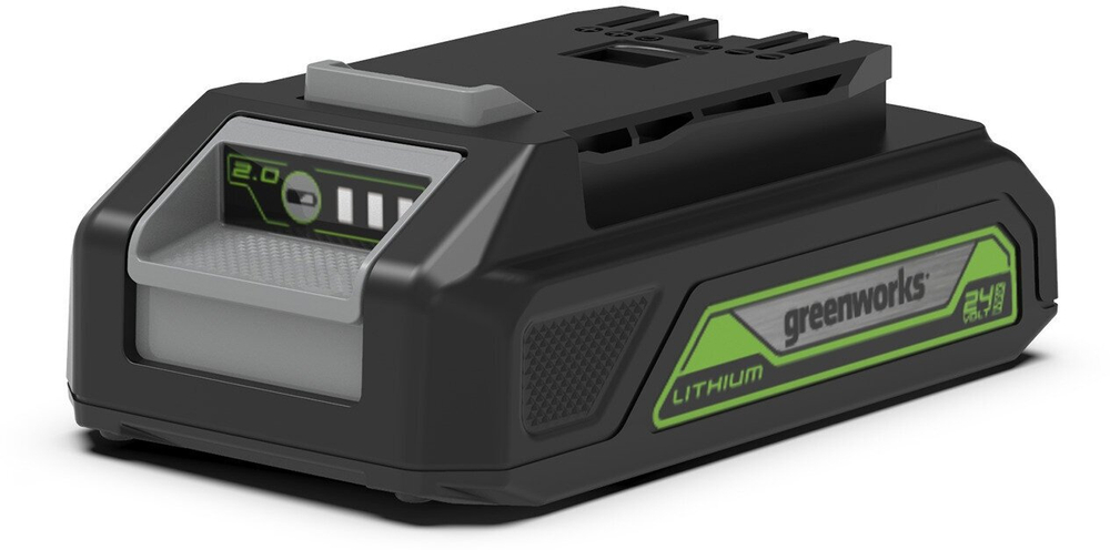 Дрель-шуруповерт аккумуляторная Greenworks Арт. 3704007UA, 24V, c 1хАКБ 2 Ач и ЗУ в кейсе