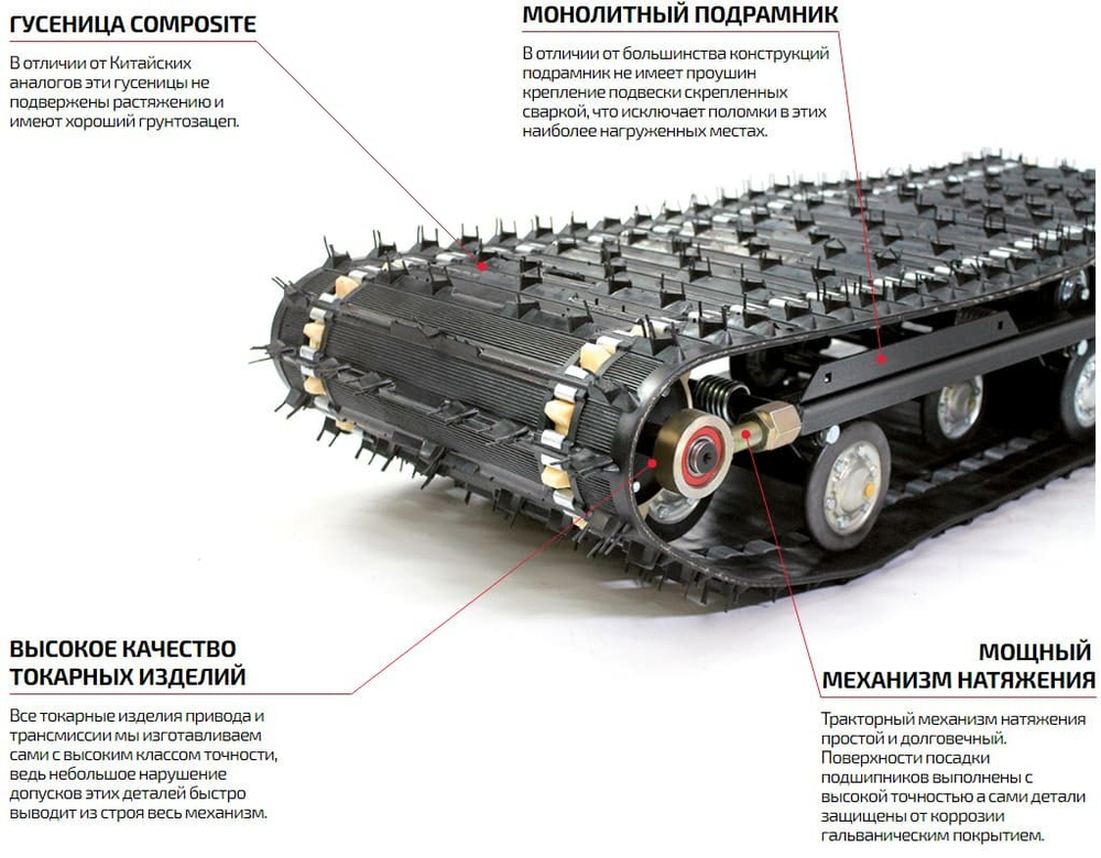 Мотобуксировщик НОРКА 500 Compact 9 л.с.