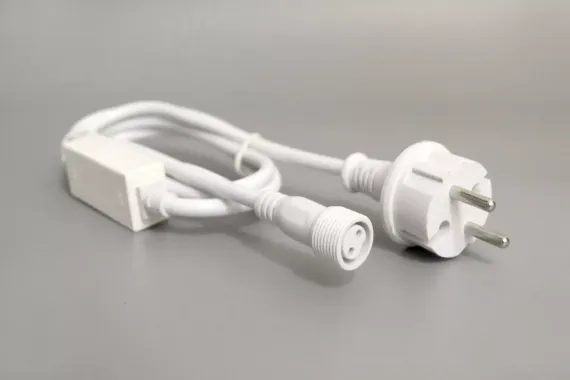 Блок питания универсальный 6А, 1.5 м., белый провод, Teamprof (TPF-220AC/DC-6AU-W)