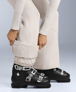 OYSHO Водонепроницаемые расклешенные эластичные брюки SKI с высокой посадкой, норка