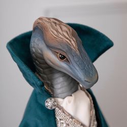 Кукла интерьерная коллекционная Змей Бернард