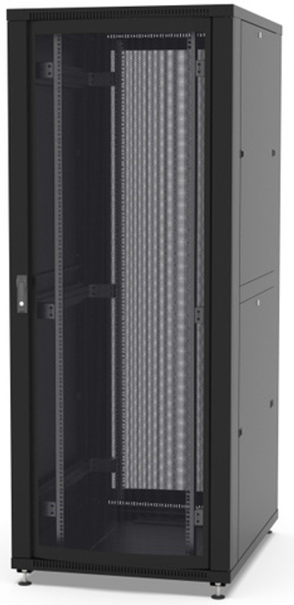 Шкаф напольный 19", 42U Filum FL-NT-42810PP2M-BK