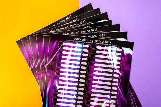 Наклейки на типсы №17