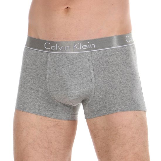 Мужские трусы боксеры серые Calvin Klein