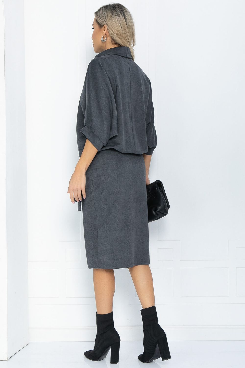 Платье Антония (графит) П11882 LT Collection