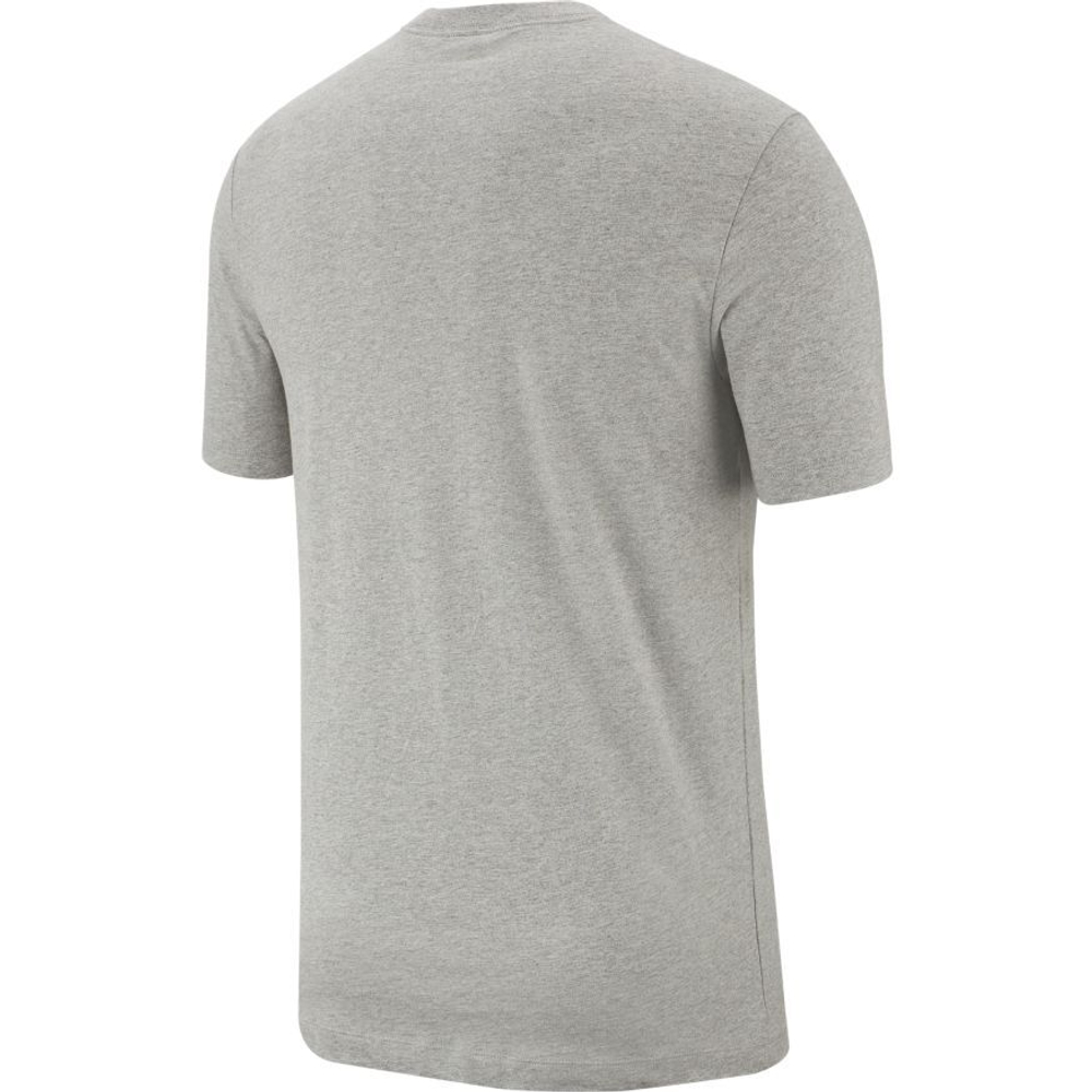 Мужская теннисная футболка Nike NSW Club Tee M - dark grey heather/black