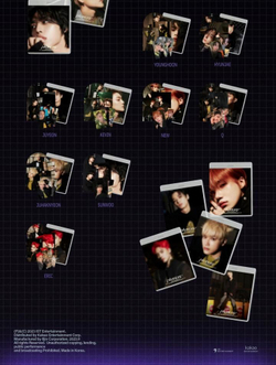 Альбом THE BOYZ - PHANTASY : PT.2 SIXTH SENSE 2nd Album DVD Version RANDOM Cover