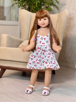 Кукла Реборн ростовая 85см в пакете (FA-259)