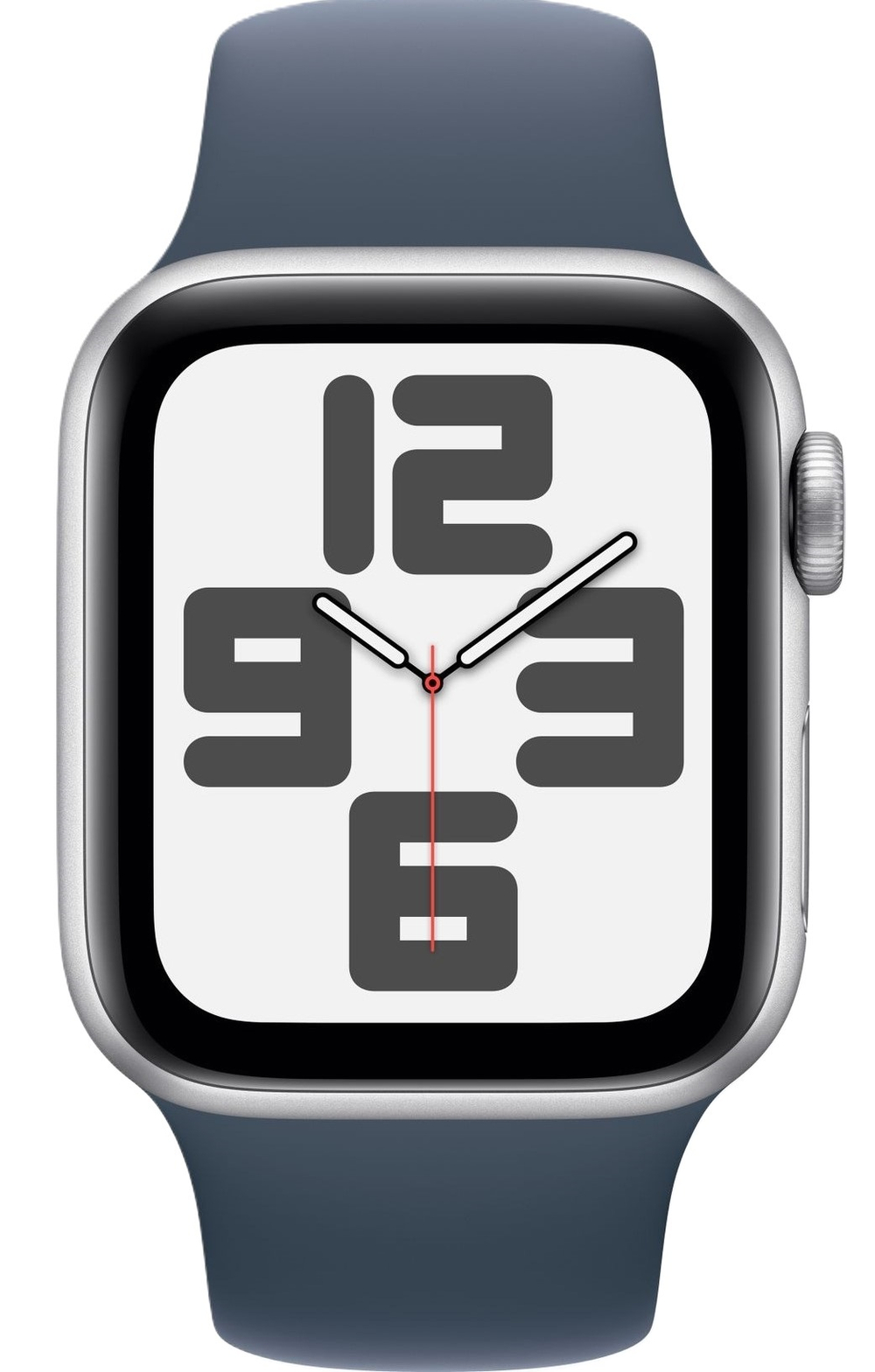 Apple Watch SE 2 40mm Silver Aluminum Case / White Sport Band