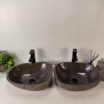 Раковина из речного камня ПАРА! RS-65358 49*39*15 0865