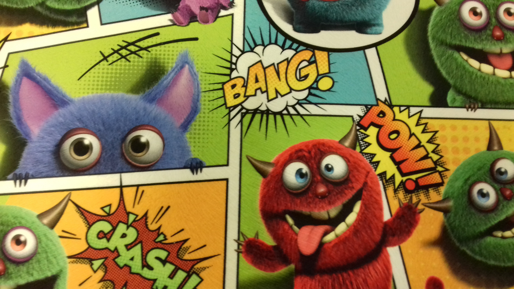 Микровелюр Xpoint (Икспоинт) 0011.01 Монстрики