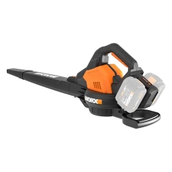 WORX WG583E 40В воздуходувка-пылесос аккумуляторная бесщеточная (2 x 4 Ач, ЗУ) 335 м/с