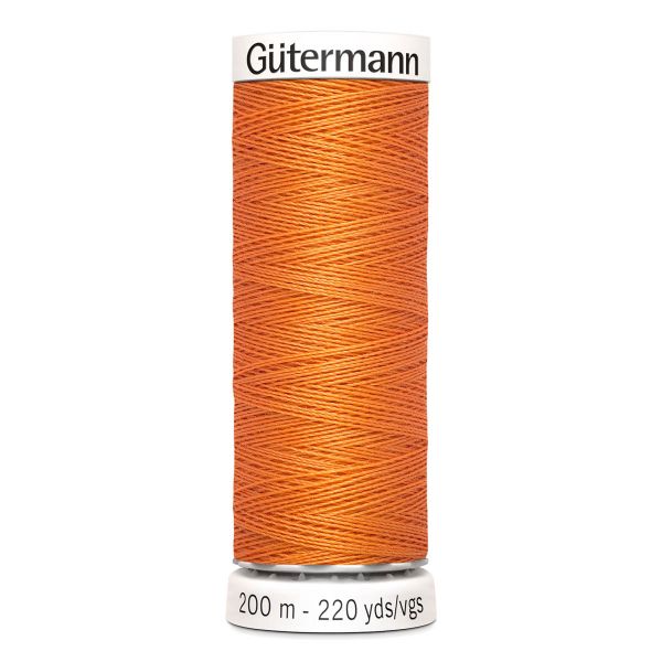 Нитки универсальные Gutermann Sew-all 100 (200 метров), 5 кат. | 285 персиково-рыжий