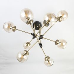 Citilux Планета CL105185 Люстра на штанге поворотная Бронза