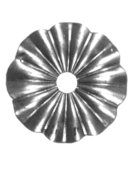 Накладка сталь диаметр 45 мм, толщина металла 1,5 мм.