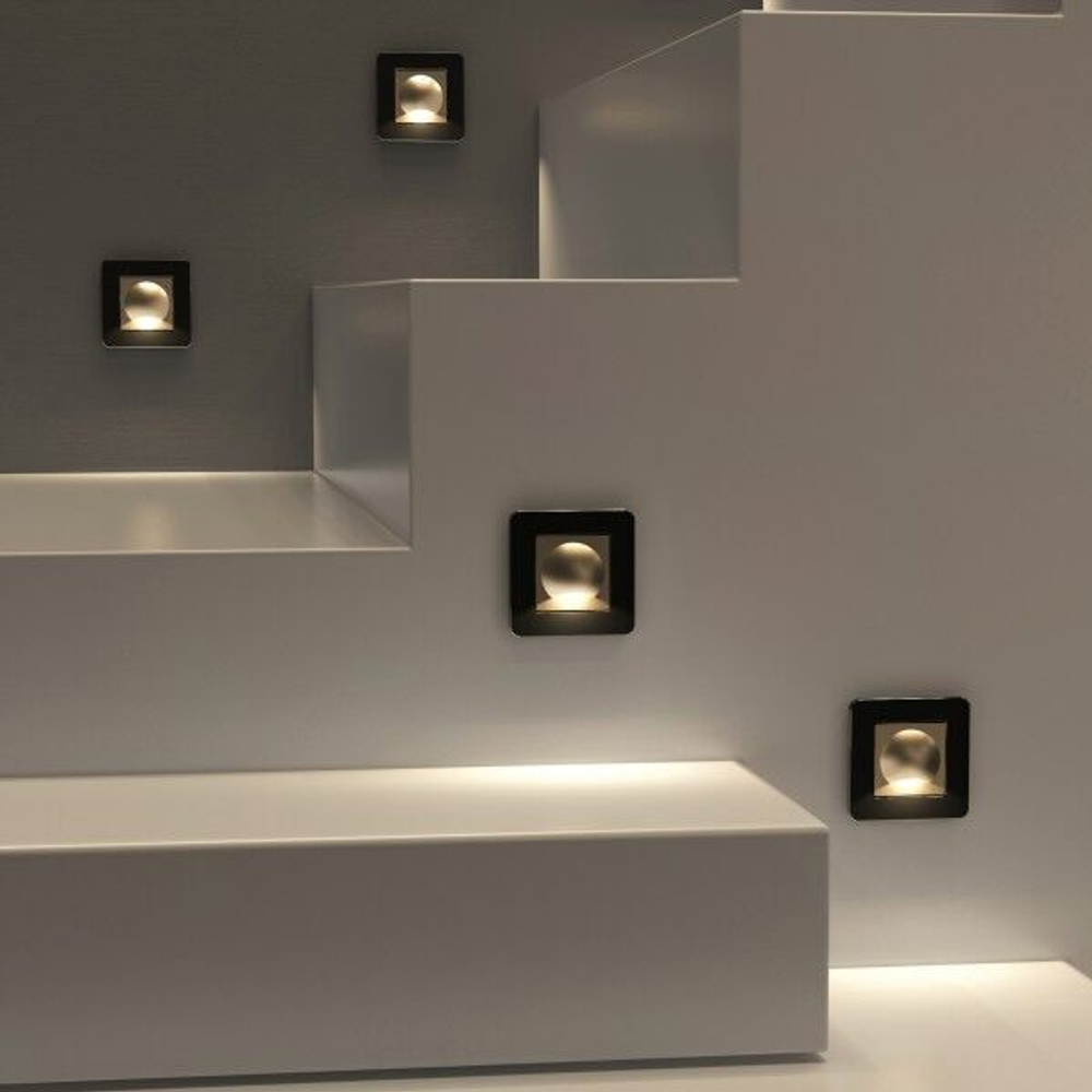 Встраиваемая LED подсветка МУН (шампань)