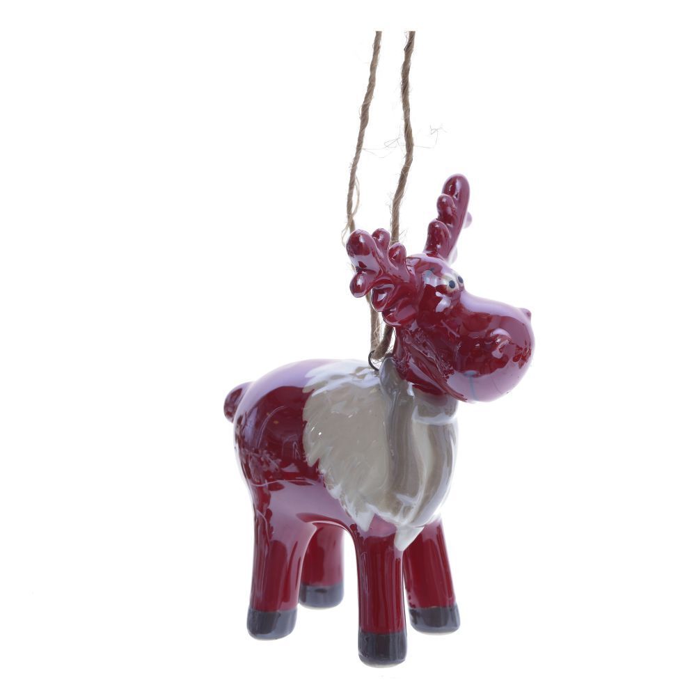 GAEM Украшение новогоднее "Олень", L7 W4,5 H8,5 см, 3в.