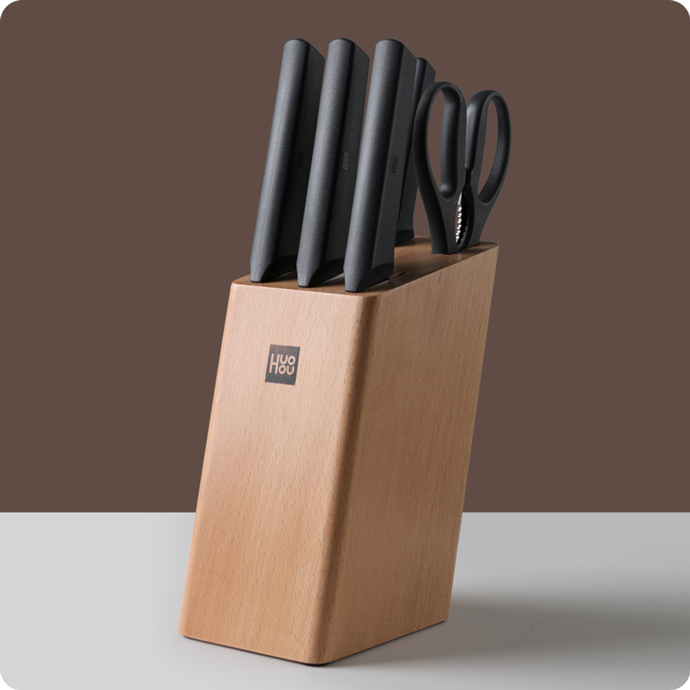 Набор ножей HuoHuo Fire Kitchen Steel Knife Set (HU0057)