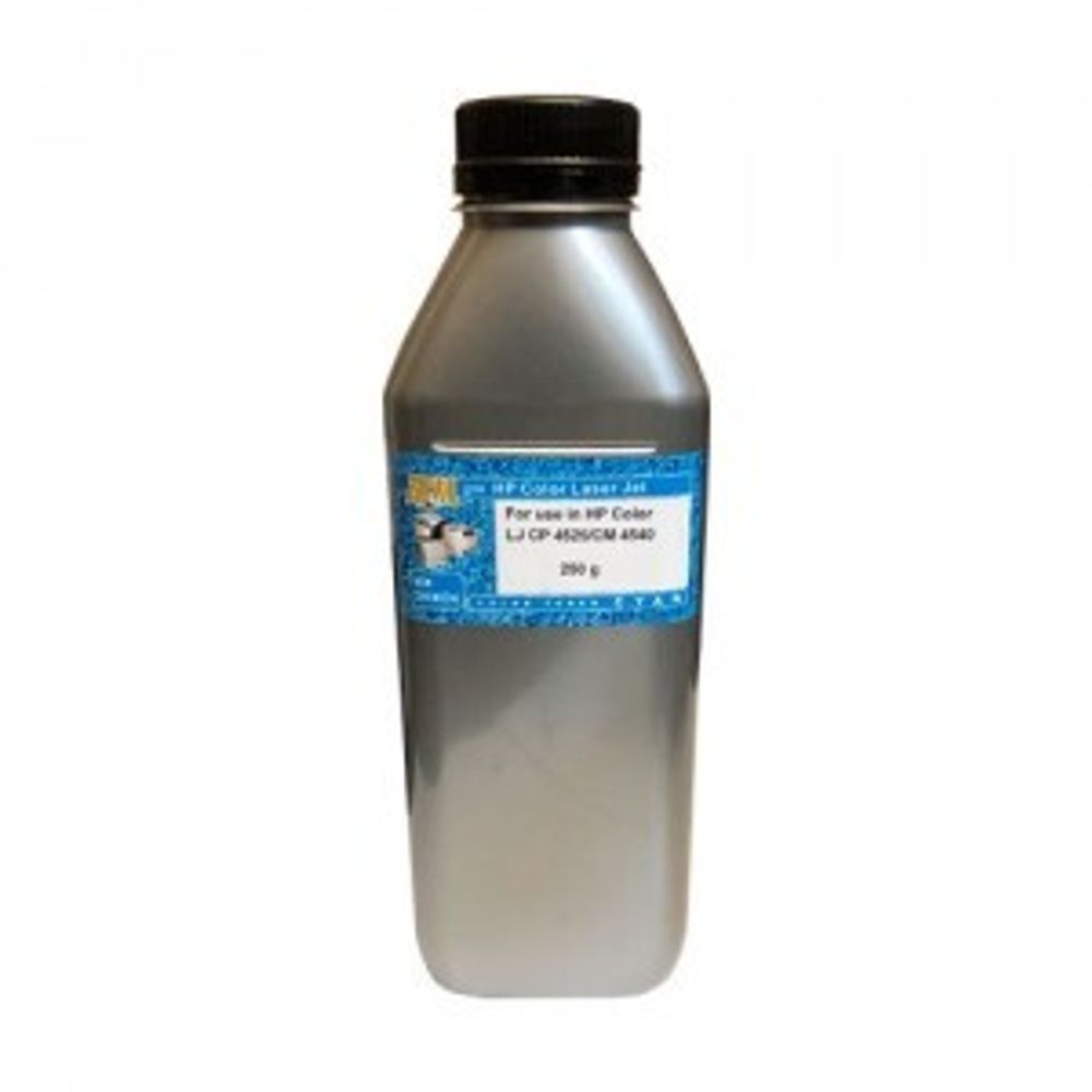 Тонер для HP Color LJ CP 4525/CM4540 (250гр, голубой, Polyester, TMC040, IMEX) Silver ATM