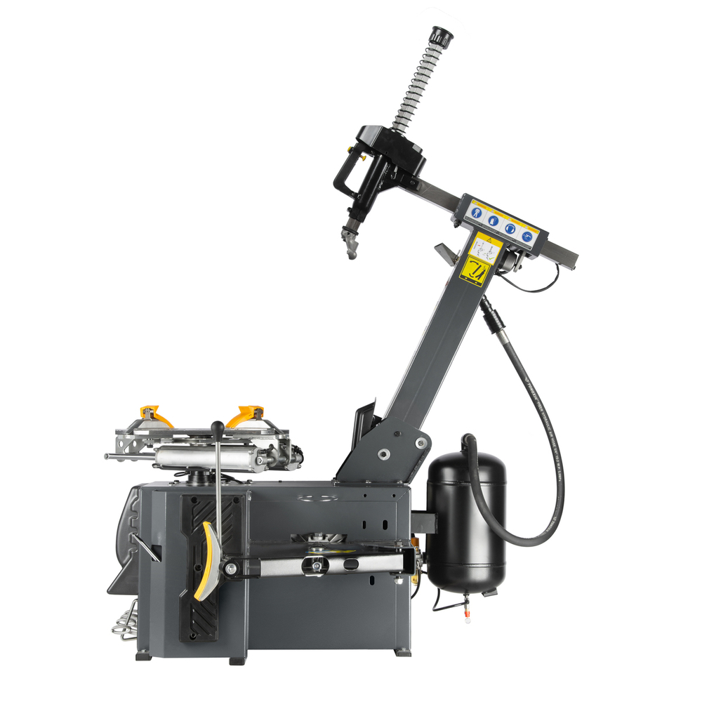 WDK-709238 Автоматический шиномонтажный станок со взрывной накачкой колес, двухскоростной, захват 10"-24"